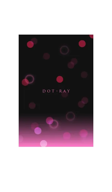 [LINE着せ替え] DOT RAY PINKの画像1