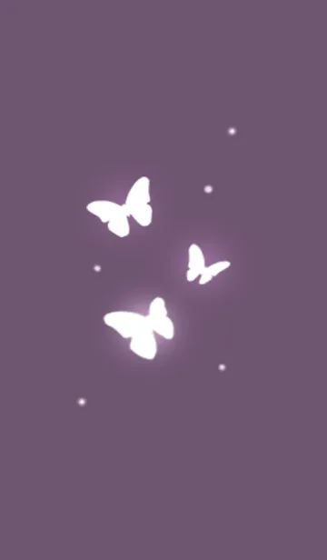 [LINE着せ替え] Glow Butterfly - 6の画像1