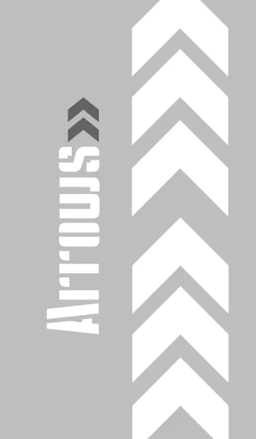 [LINE着せ替え] Arrows*グレーの画像1