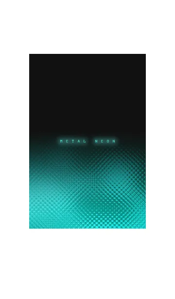 [LINE着せ替え] METAL NEON EMERALDの画像1