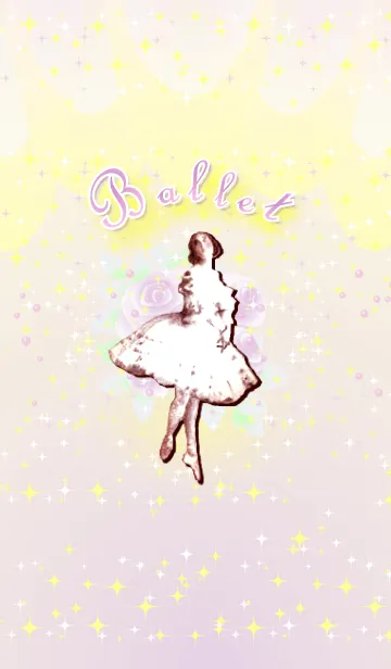 [LINE着せ替え] かわいいバレリーナVol.03バレエ着せかえ♡の画像1