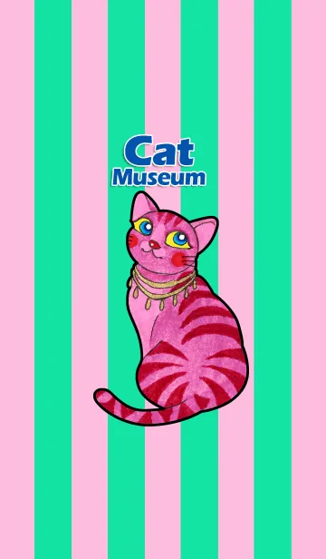 [LINE着せ替え] 猫博物館 24 - Elegant Catの画像1