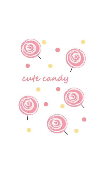 [LINE着せ替え] Cute candy :)の画像1