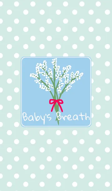 [LINE着せ替え] Spring Baby's Breathの画像1