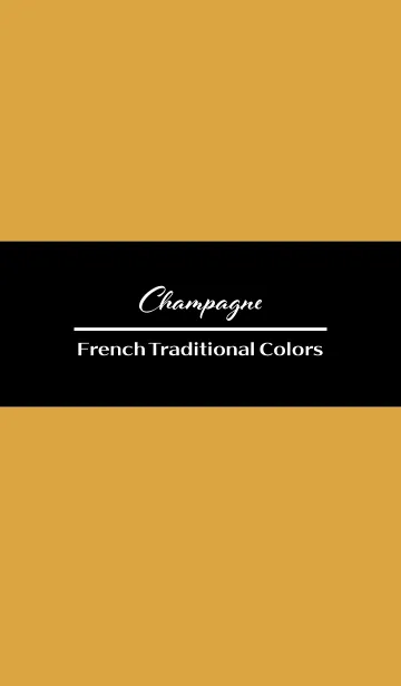 [LINE着せ替え] Champagne -French Trad Colors-の画像1