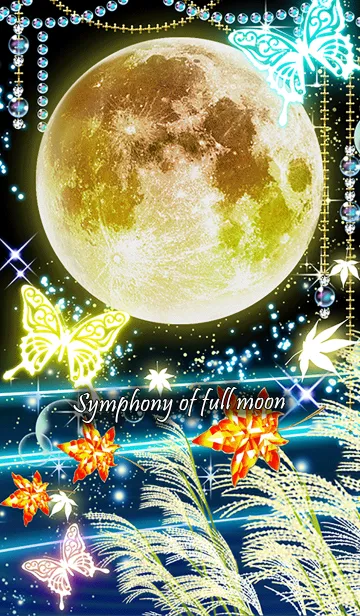 [LINE着せ替え] Symphony of full moonの画像1