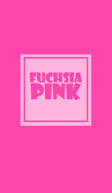 [LINE着せ替え] fuchsia pink theme v.3 (jp)の画像1