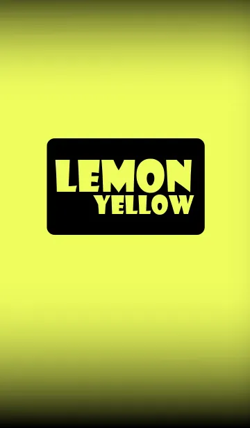 [LINE着せ替え] Simple lemon yellow in black theme (jp)の画像1