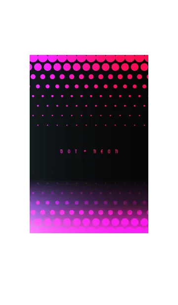 [LINE着せ替え] dot neon pinkの画像1