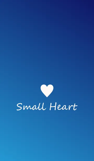 [LINE着せ替え] Small Heart *SKY6*の画像1