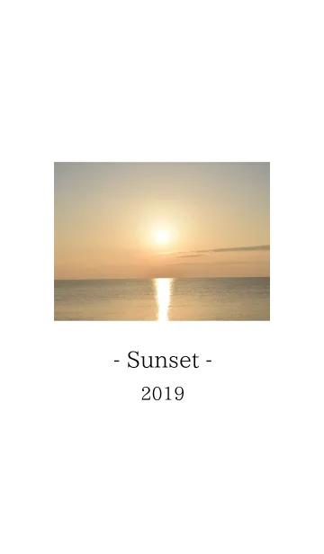 [LINE着せ替え] ～Sunset 2019～ 2の画像1