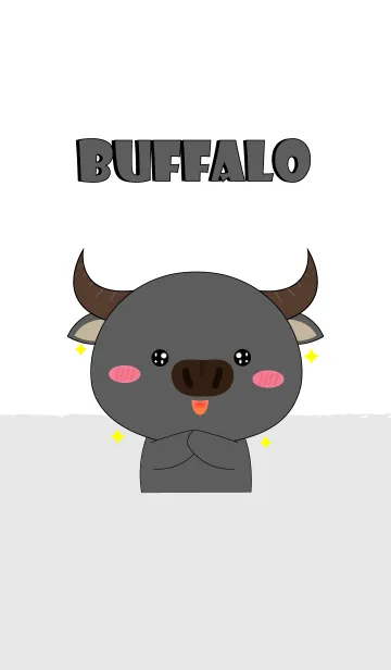 [LINE着せ替え] Big Head Buffalo Theme (jp)の画像1