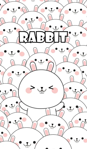 [LINE着せ替え] Special Emotion white Rabbit Theme (jp)の画像1