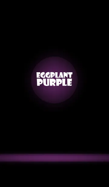 [LINE着せ替え] eggplant purple Light Theme v.2 (jp)の画像1