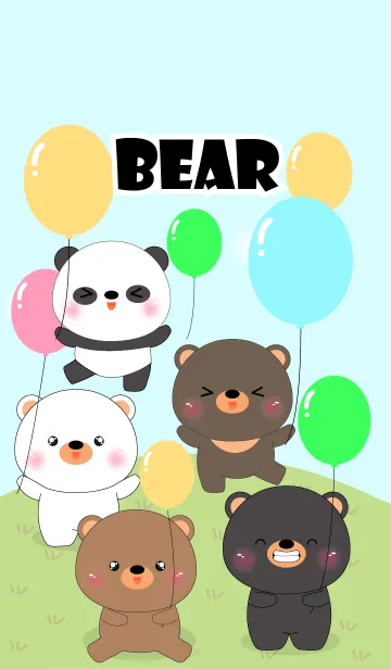 [LINE着せ替え] Family Bear Theme (jp)の画像1