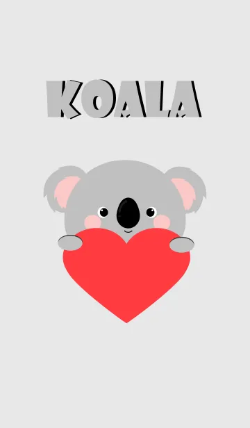 [LINE着せ替え] Cute Koala theme Vr.1 (jp)の画像1