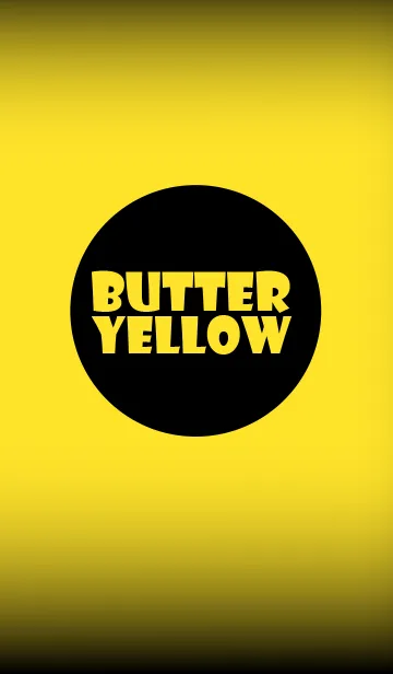 [LINE着せ替え] Butter Yellow in black theme v.2 (jp)の画像1