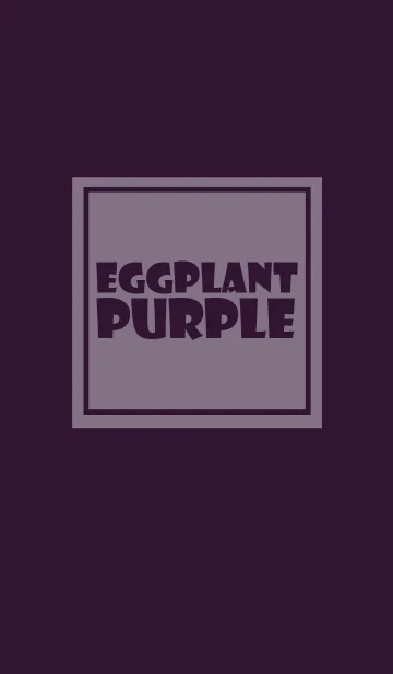 [LINE着せ替え] eggplant purple theme v.3 (jp)の画像1