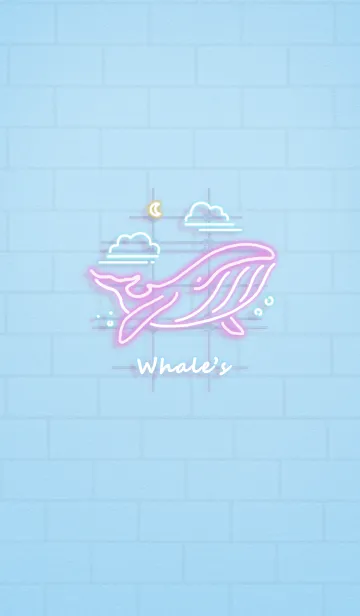 [LINE着せ替え] whale ^o^の画像1