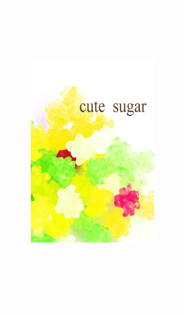 [LINE着せ替え] キュートな砂糖菓子の画像1