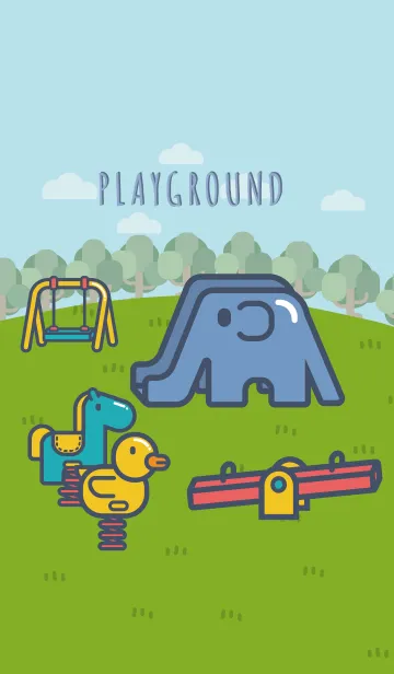 [LINE着せ替え] PLAYGROUND #Color JPの画像1