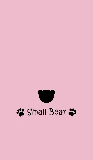 [LINE着せ替え] Small Bear *MilkyPink*の画像1