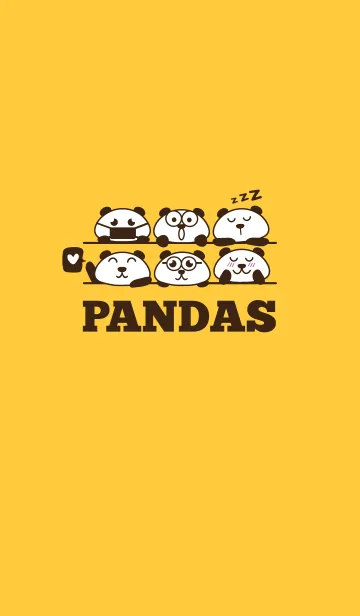 [LINE着せ替え] パンダ パンダの画像1