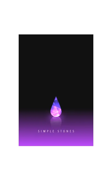 [LINE着せ替え] SIMPLE STONES PURPLEの画像1