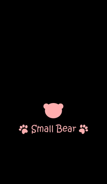 [LINE着せ替え] Small Bear *MilkyRed*の画像1