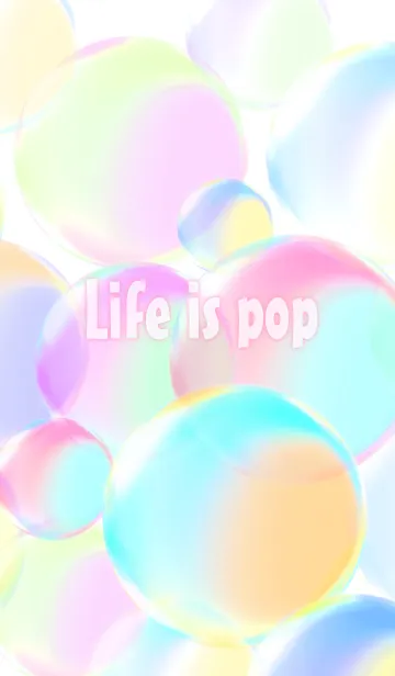 [LINE着せ替え] Life is pop 12 #freshの画像1