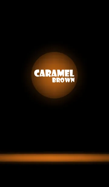 [LINE着せ替え] Caramel Brown Light Theme v.2 (jp)の画像1