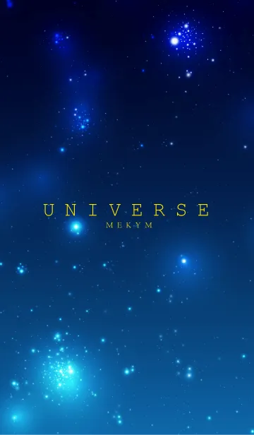 [LINE着せ替え] universe 24 -MEKYM-の画像1