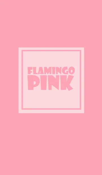 [LINE着せ替え] flamingo pink theme v.3 (jp)の画像1