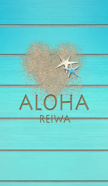 [LINE着せ替え] ハワイ＊ALOHA x REIWA+44の画像1