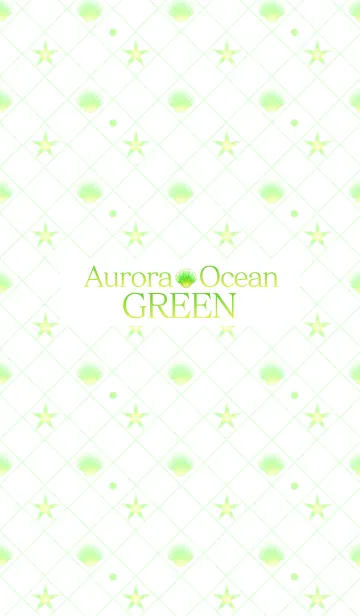 [LINE着せ替え] Aurora Ocean GREENの画像1