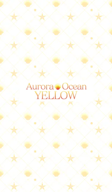 [LINE着せ替え] Aurora Ocean YELLOWの画像1