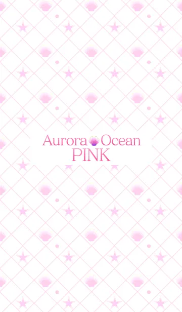 [LINE着せ替え] Aurora Ocean PINKの画像1