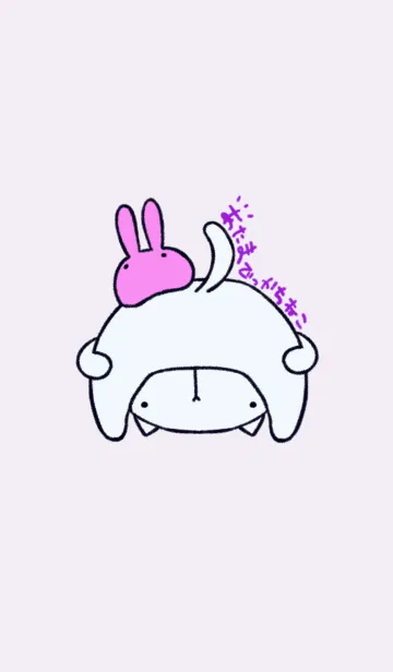 [LINE着せ替え] 頭でっかちネコの画像1