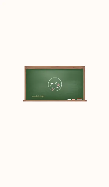 [LINE着せ替え] Small blackboard 3.の画像1