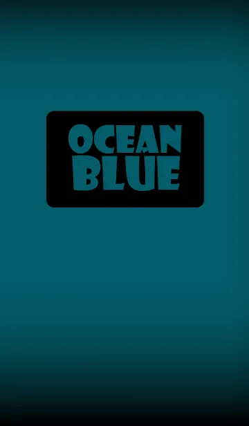 Simple Ocean Blue in black theme (jp)の着せ替えメイン画像
