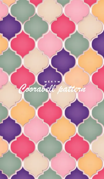 [LINE着せ替え] Coorabell pattern #popの画像1
