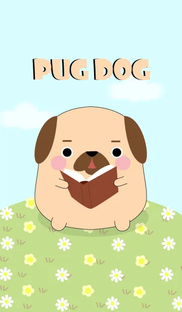 [LINE着せ替え] I'm Pretty Pug Dog Theme (jp)の画像1