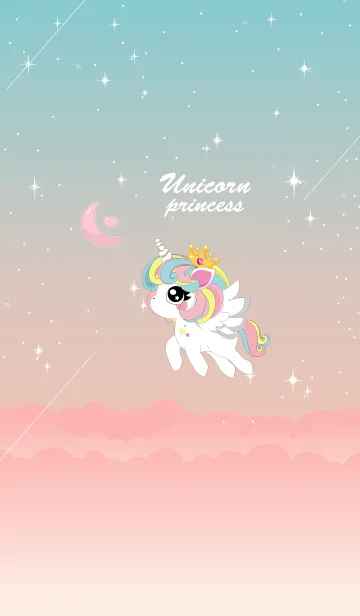 [LINE着せ替え] Unicorn princessの画像1