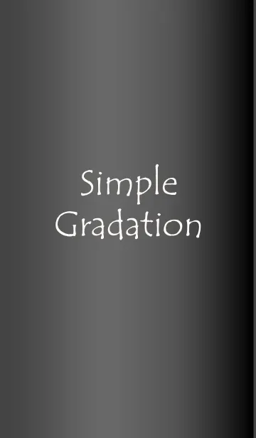 [LINE着せ替え] Simple Gradation -GlossyBlack 3-の画像1