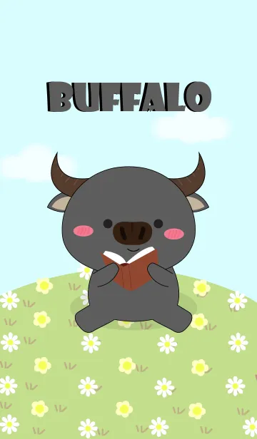 [LINE着せ替え] Love Cute Buffalo (jp)の画像1