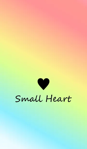 [LINE着せ替え] Small Heart *COLORFUL 2*の画像1