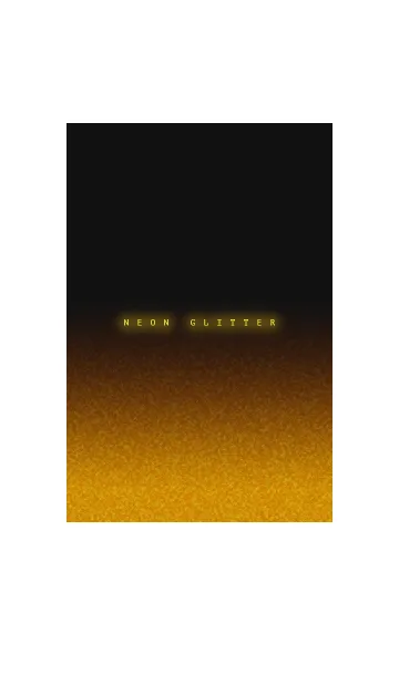 [LINE着せ替え] ネオン・グリッター・GOLDの画像1