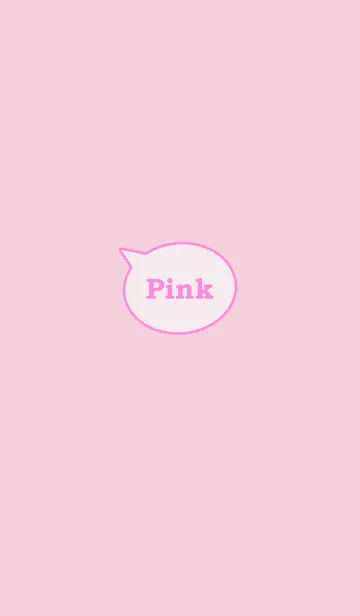 [LINE着せ替え] シンプル ピンク No.1-2の画像1