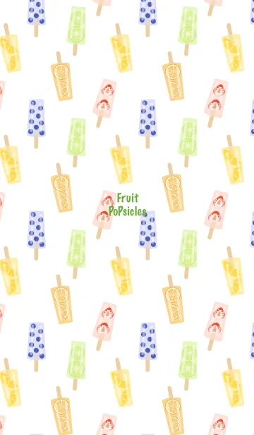 [LINE着せ替え] Fruit PoPsiclesの画像1