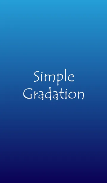 [LINE着せ替え] Simple Gradation - SEA 8 -の画像1